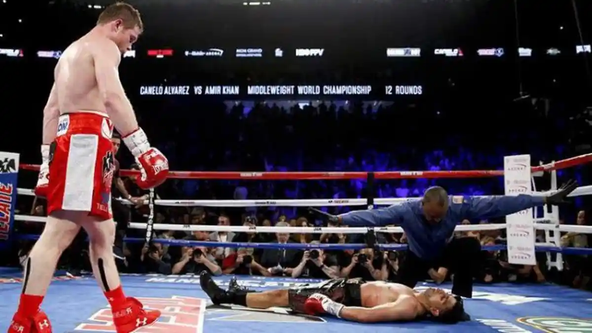 Pernah Dipukul KO, Petinju Amir Khan Minta Canelo Dihukum Seumur Hidup