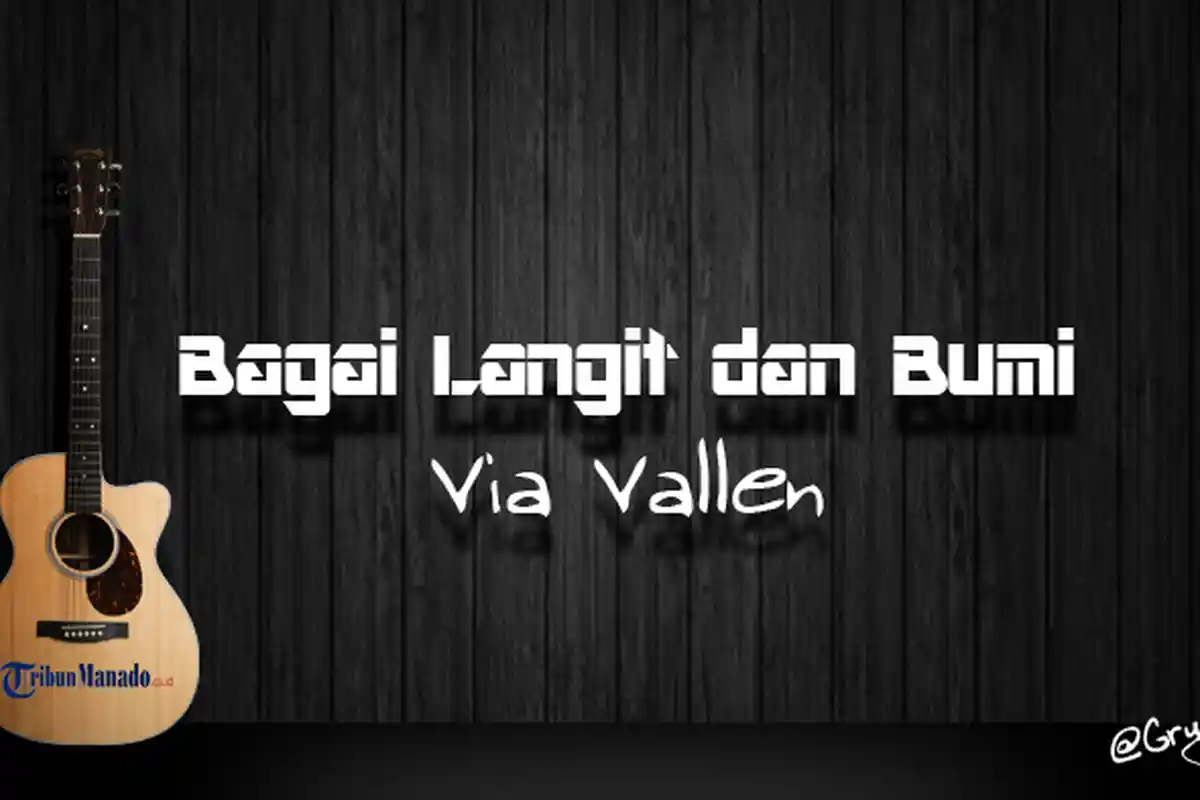 Chord Gitar Via Vallen - Bagai Langit dan Bumi