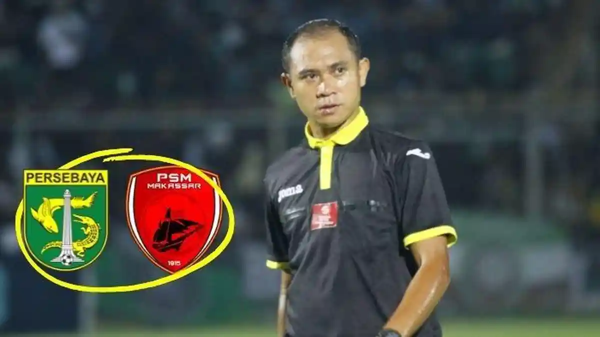Catatan 'Hitam' Oki Dwi Putra Pimpin Laga Persebaya vs PSM Makassar, Pernah Berkasus dengan Persija