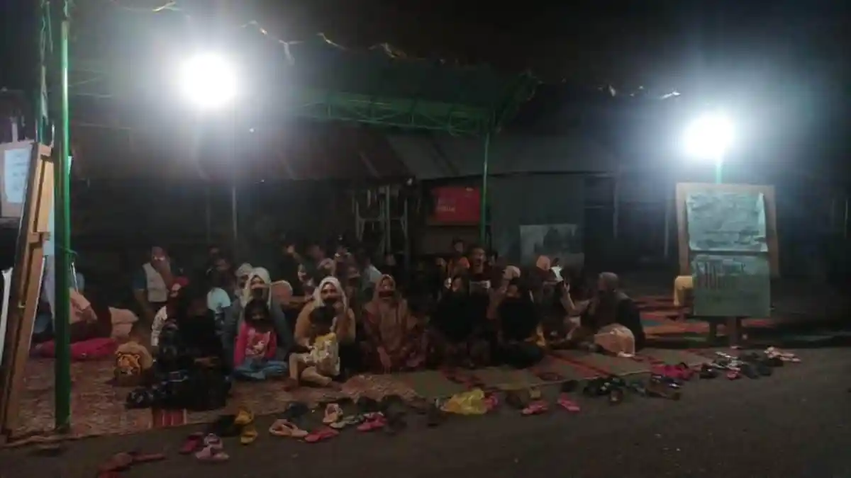 Protes Digusur, Pedagang di Waduk Lhokseumawe Mogok Makan