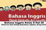 Soal dan Kunci Jawaban Bahasa Inggris Kelas 9 Halaman 36, Observing and Asking Questions
