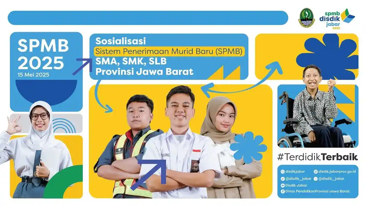SPMB Jabar 2025: Jadwal Lengkap, Syarat, Jalur Masuk, dan Cara Daftar SMA-SMK Online