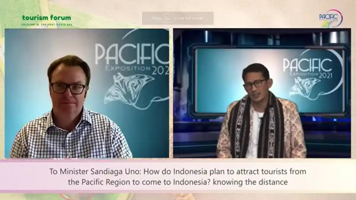 Sandiaga Uno Nilai Pentingnya Semangat Gotong Royong Bangkitkan Pariwisata RI