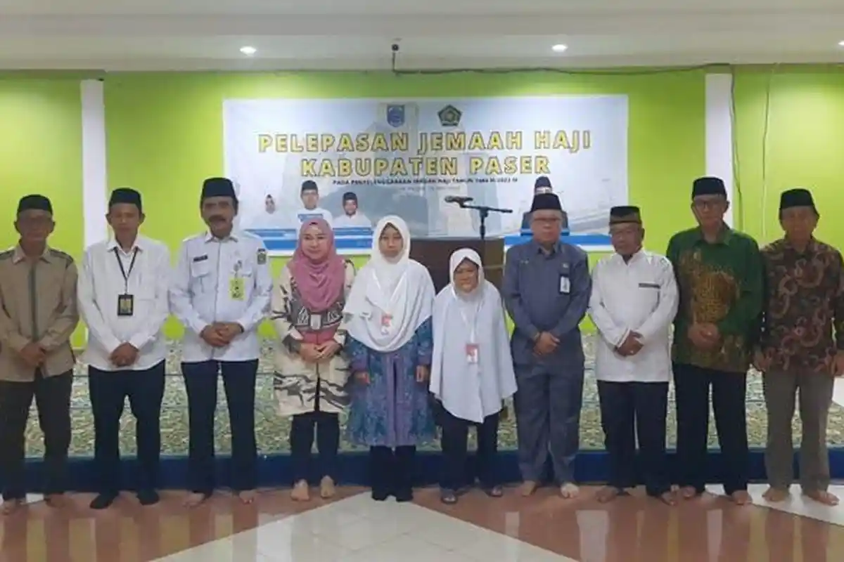 Pemkab Paser Lepas 246 Calon Jemaah Haji, Ingatkan untuk Fokus Ibadah