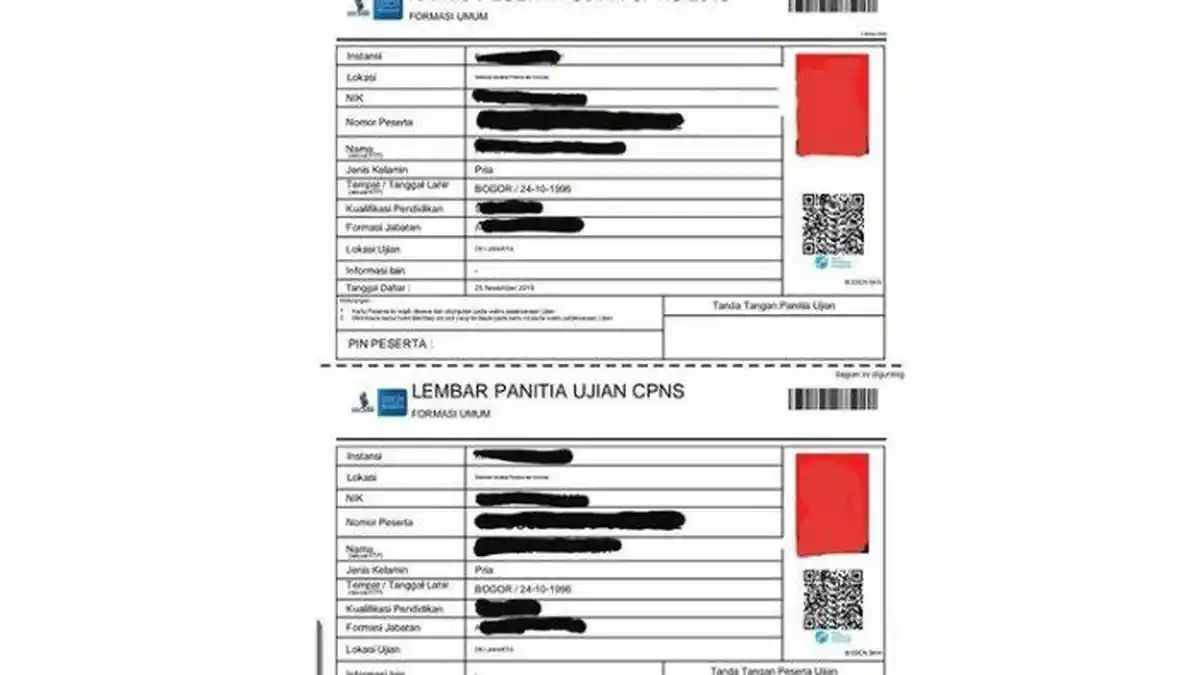 Kartu Ujian CPNS 2019 Wajib Dilegalisir? Berikut Penjelasan BKN