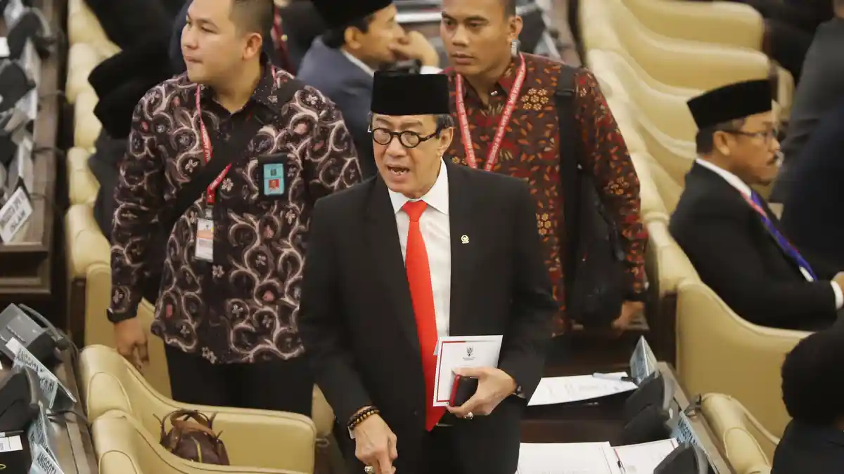 Soal Menteri, Yasonna Mengaku Belum ada Perintah dari Megawati