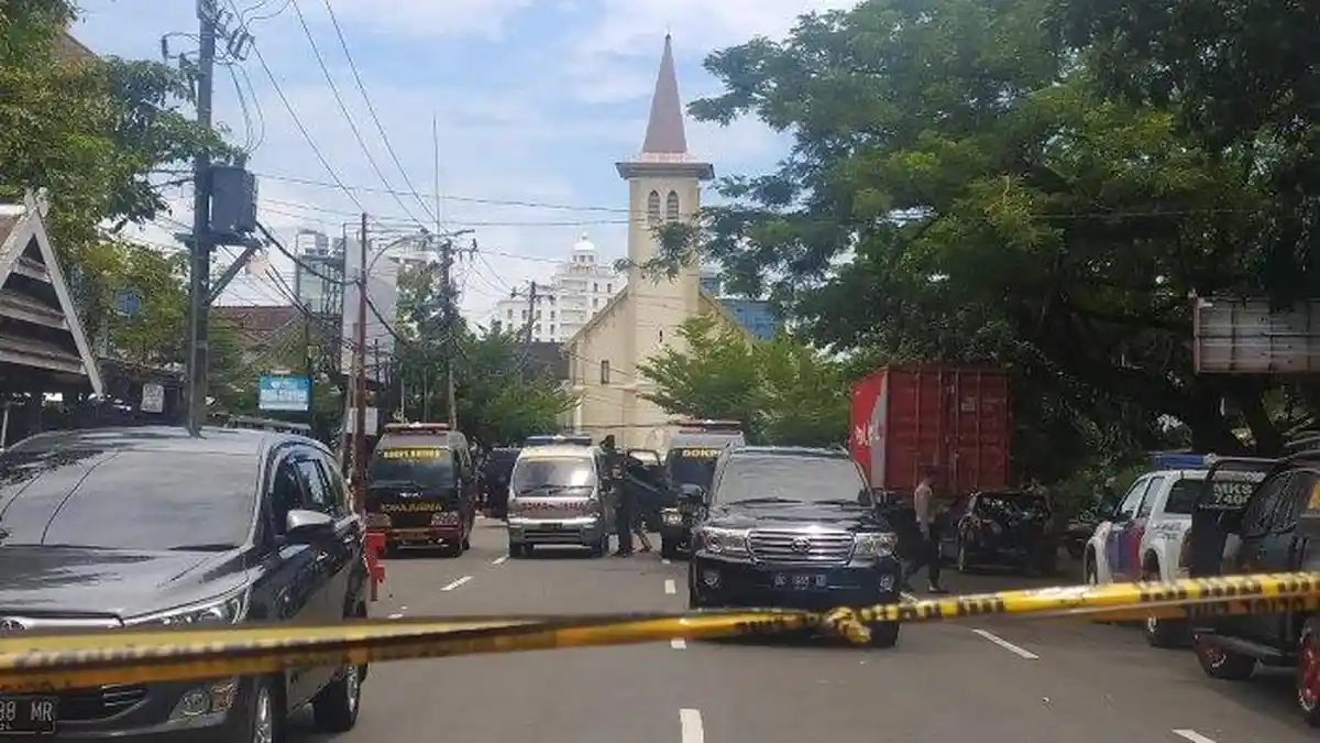 Bom di Katedral Makassar Jadi Sorotan Media Asing, Pernyataan Jokowi Soal Aksi Terorisme