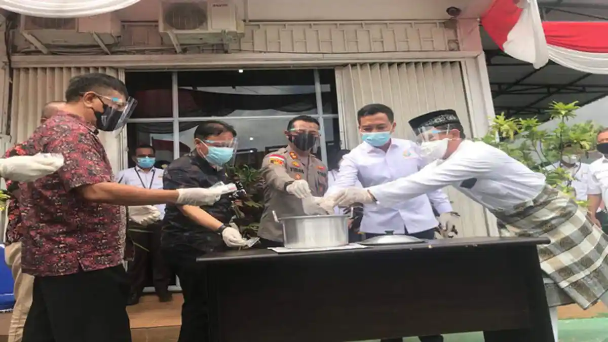 Sabu 3,8 Kilo Dilarut Air Panas, Bagian dari BB 55 Perkara yang Dimusnahkan Kejari Bintan