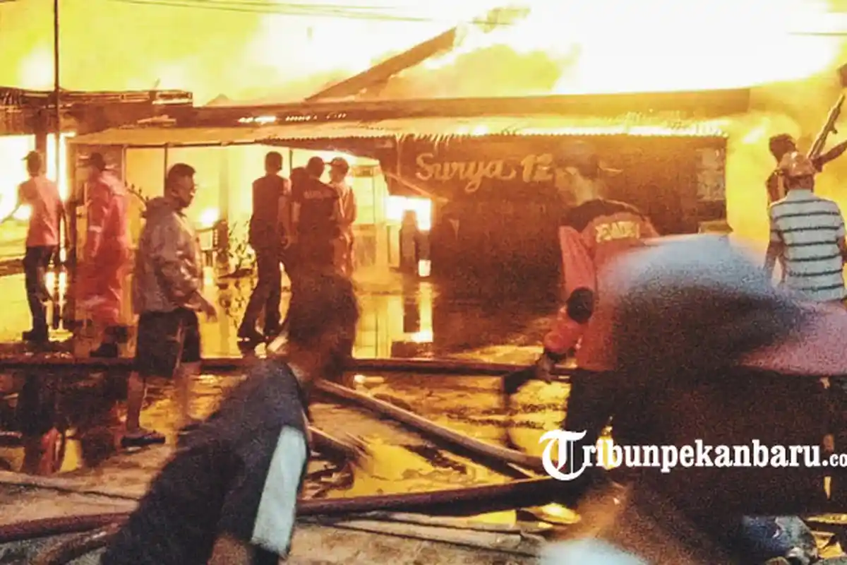 Penyelidikan Kebakaran Wisma yang Tewaskan 6 Orang, Polda Riau Kirim Tim Labfor Ke Tembilahan Inhil