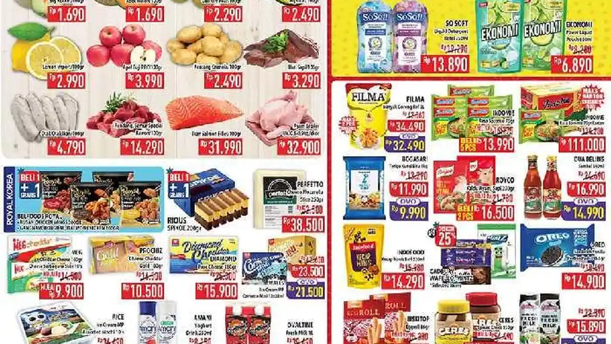 TERLENGKAP! Katalog Promo Superindo dan Hypermart Besok 24 Januari 2024: Ayam Broiler Rp32.900/ekor