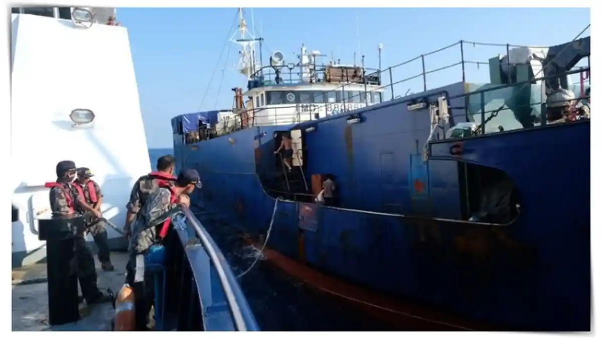 Susi Pudjiastuti Pimpin Satgas 115 Amankan MV Nika yang Berbendera Panama dan Jadi Buruan Interpol