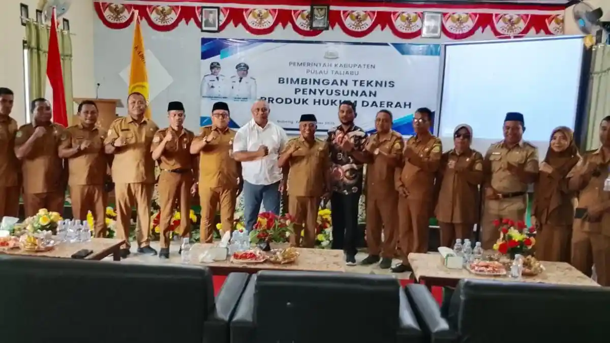 Pemkab Taliabu Gelar Bimtek Penyusunan Produk Hukum Daerah 