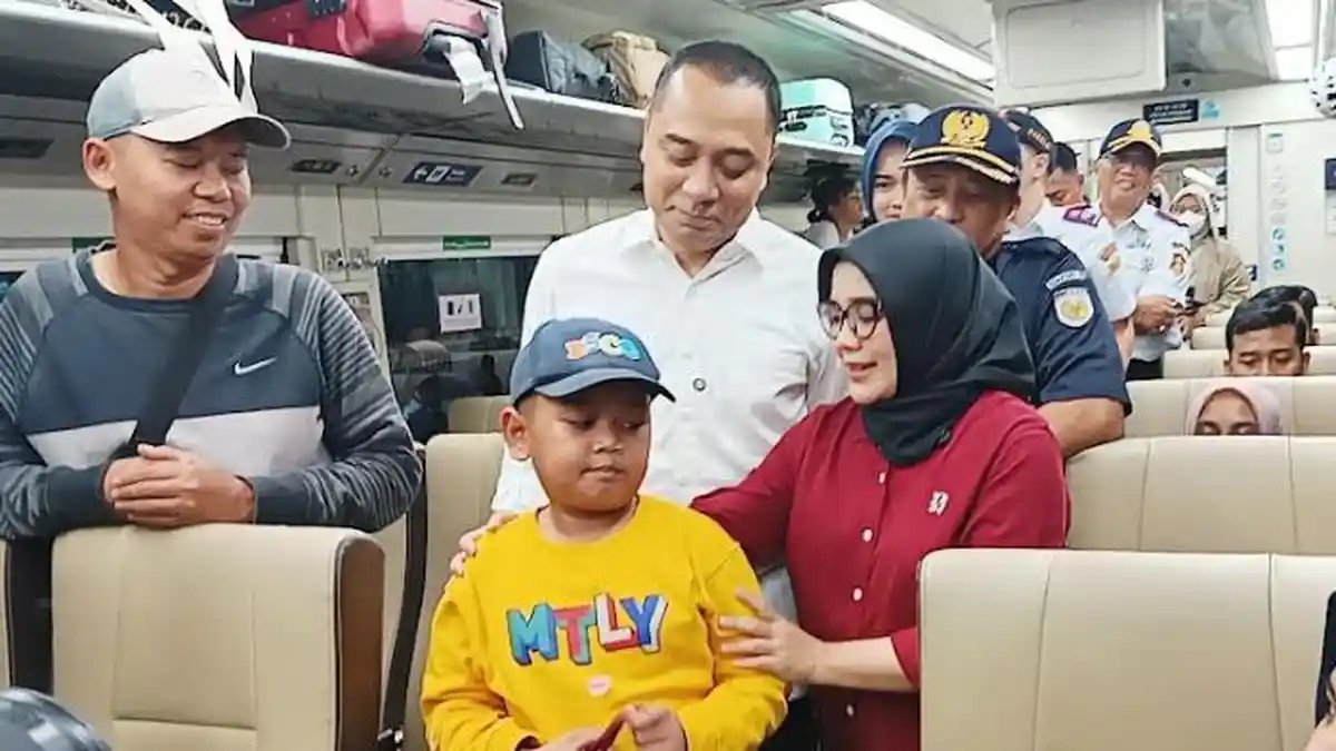 Puncak Arus Mudik Lebaran,  18 Ribu Penumpang Berangkat Dari Stasiun Gubeng