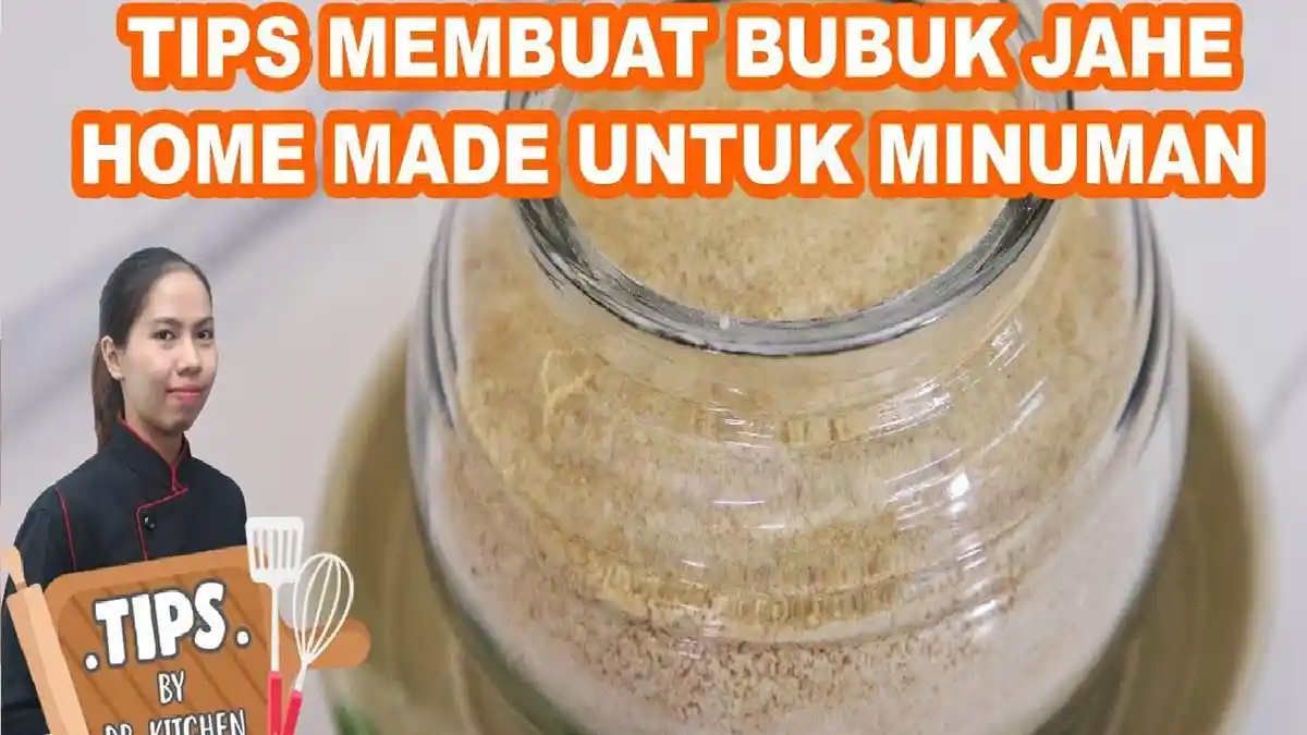 Bikin Stok Minuman Hangat, Ini Tips Cara Membuat Bubuk Jahe Sendiri