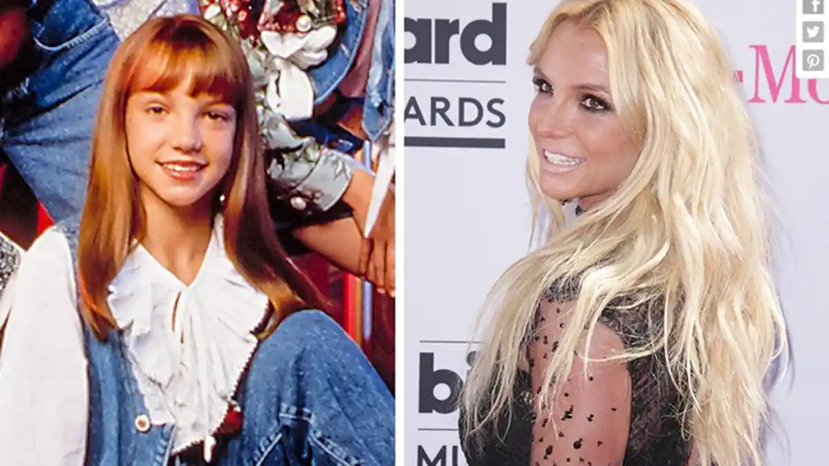 Britney Spears - Ayo, Temukan Sejumlah Perbedaan Wajah Sang Diva Saat Belum Tenar Dibanding Kini!