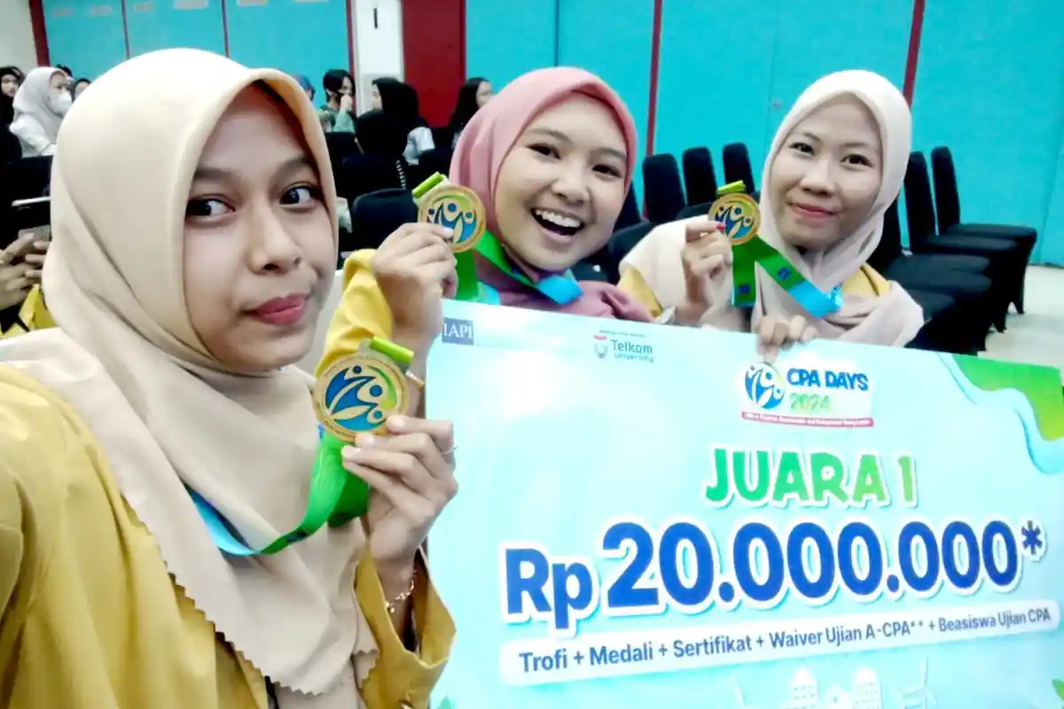 Mahasiswa FEB UNSOED Raih Juara 1 Certified Public Accountant Days 2024