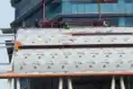 Progres Pembangunan Stasiun LRT