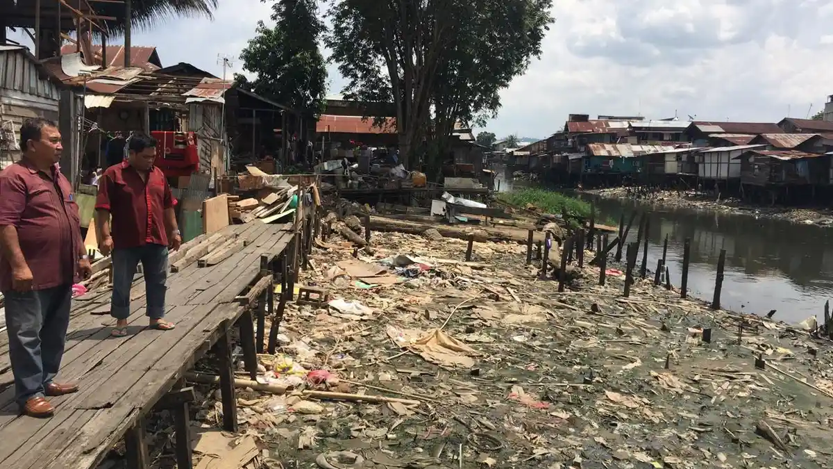 Terungkap Ada 10 Titik Kawasan Kumuh di Kota Samarinda, Ini Lokasinya