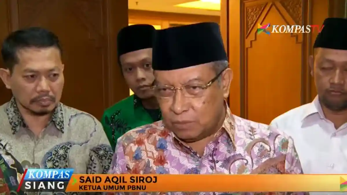 Said Aqil Sebut Seluruh Santri NU Memiliki Jiwa Nasionalisme