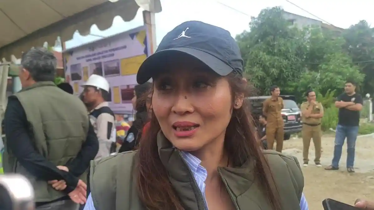 Kontraktor Pedestrian Kanal Tanggidaa Gorontalo Janji Selesaikan Proyek Tepat Waktu