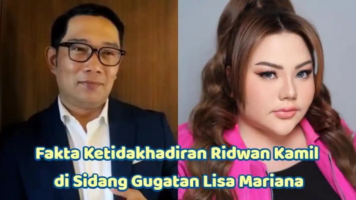Ridwan Kamil Mangkir Sidang Gugatan Lisa Mariana, Pengacara Minta Tak Perlu Dibesar-besarkan: Lumrah