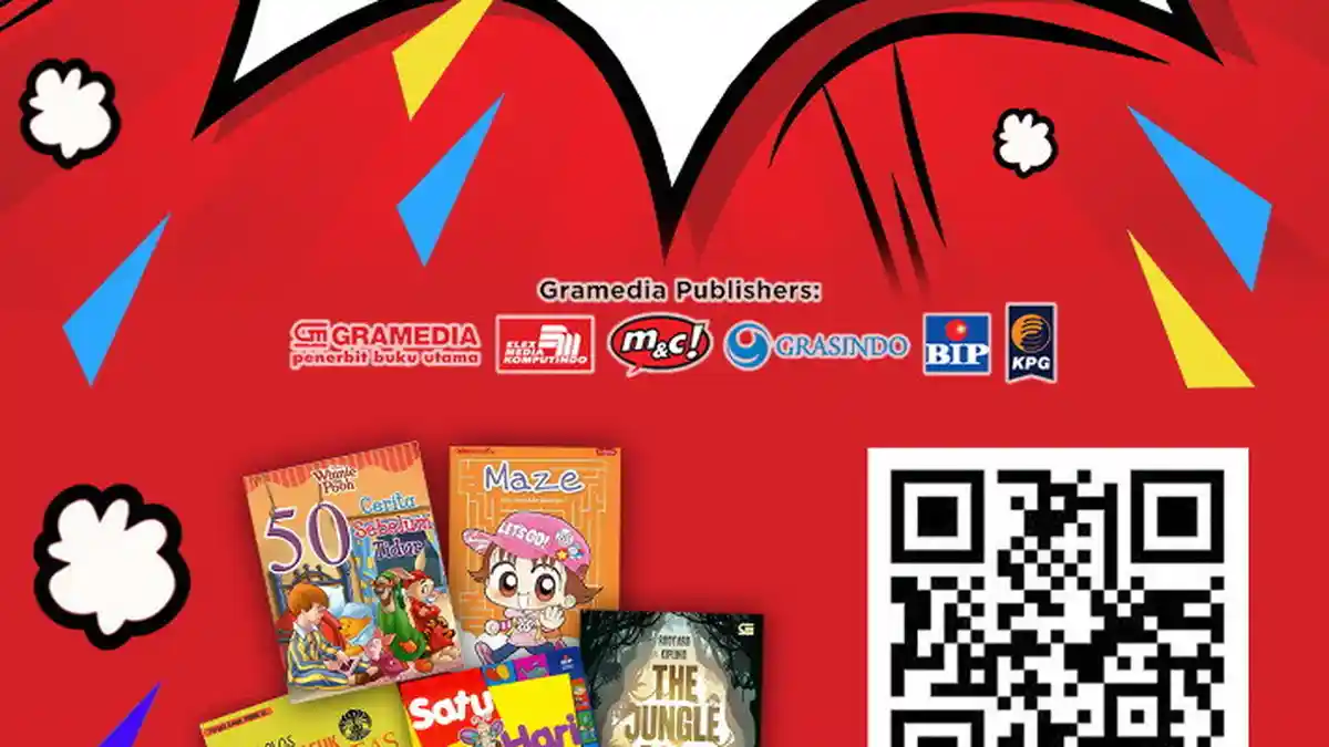 Cuci Gudang Gramedia Tawarkan Buku Murah Mulai Rp 5 Ribu, Yuk Serbu!