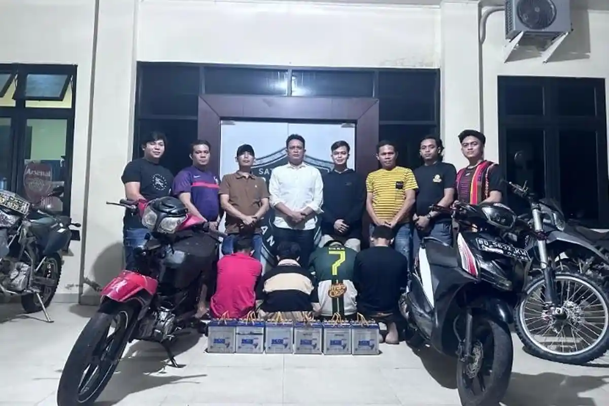 Breaking News: 4 Pelajar di Rejang Lebong Bengkulu Diringkus Polisi, Bobol SMKS 6 Pertiwi