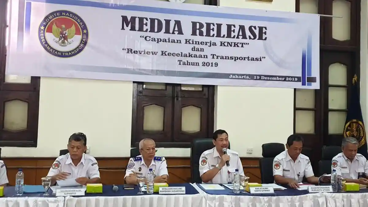 KNKT Rilis Data Kecelakaan, Terbanyak Sektor Penerbangan dan Pelayaran