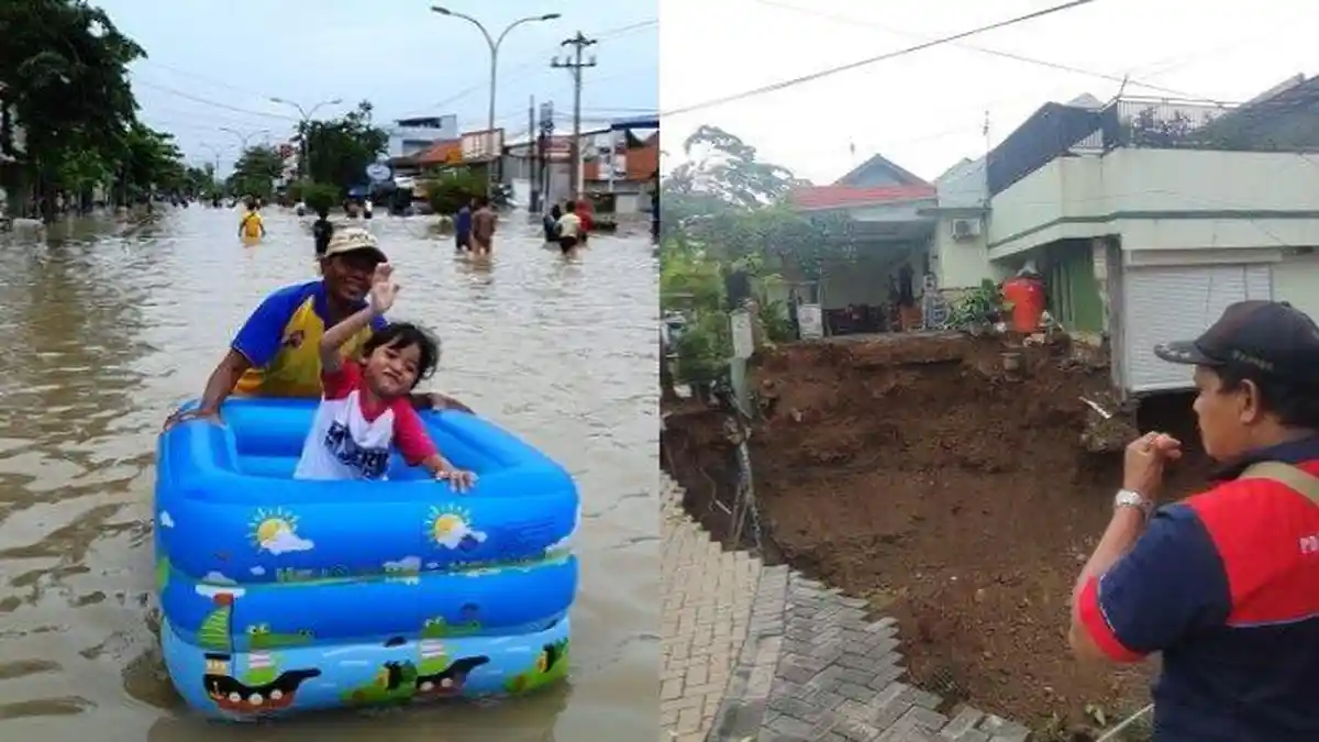 Daftar 7 Kecamatan di Semarang Terdampak Banjir hingga Tanah Amblas