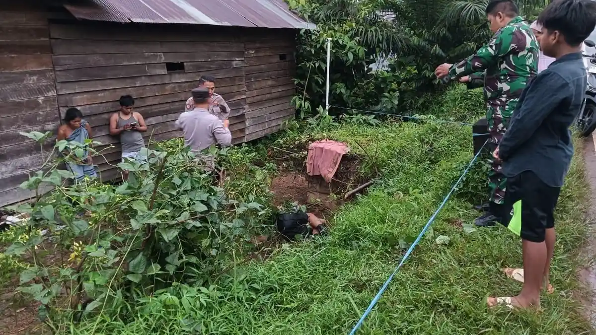 Jasad Pria di Desa Bajarum Kotim Dikenal Sebagai Preman dan Sempat Tersangkut Perkara Pidana