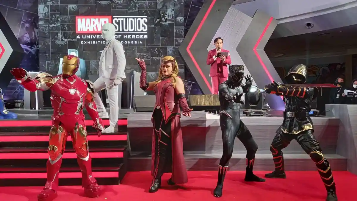 Pameran Marvel Studios Terbesar di Asia Tenggara Dibuka, dari iron Man Sampai Doctor Strange