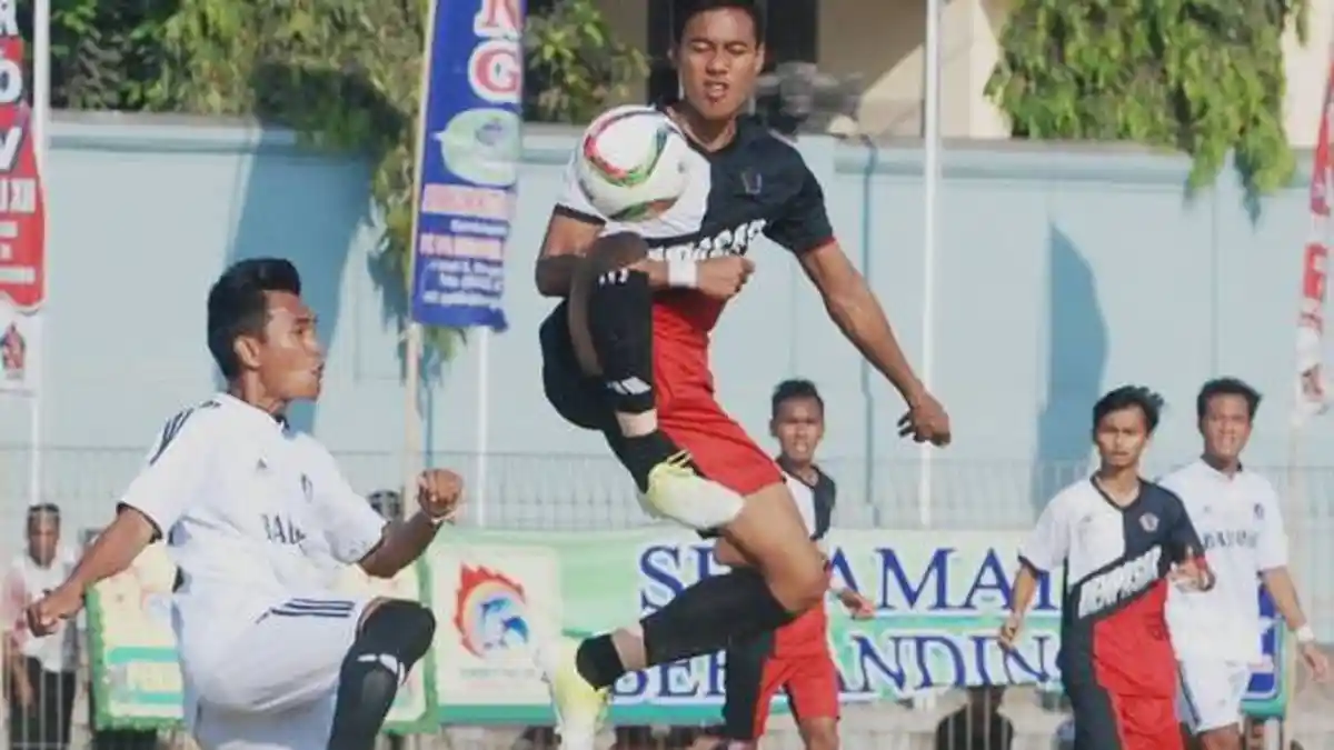 Denpasar Raih Medali Emas Cabor Sepakbola di Porprov Bali 2015