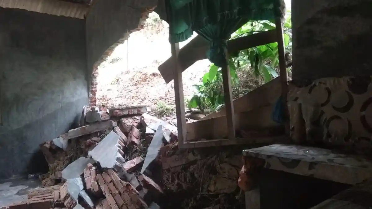 Lagi, Satu Rumah di Lhokseumawe Tertimbun Tanah Longsor