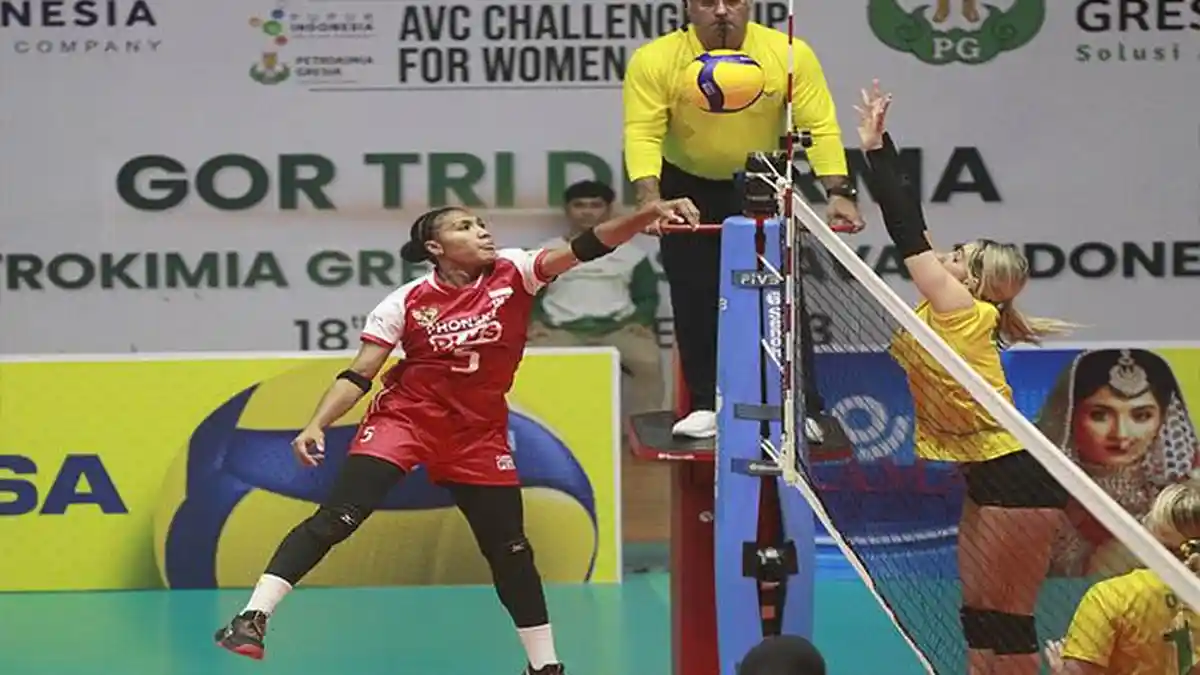 Jam Tayang Voli Timnas Indonesia vs India Live Moji Hari Ini 8 Besar AVC Challenge Cup 2023 Putri