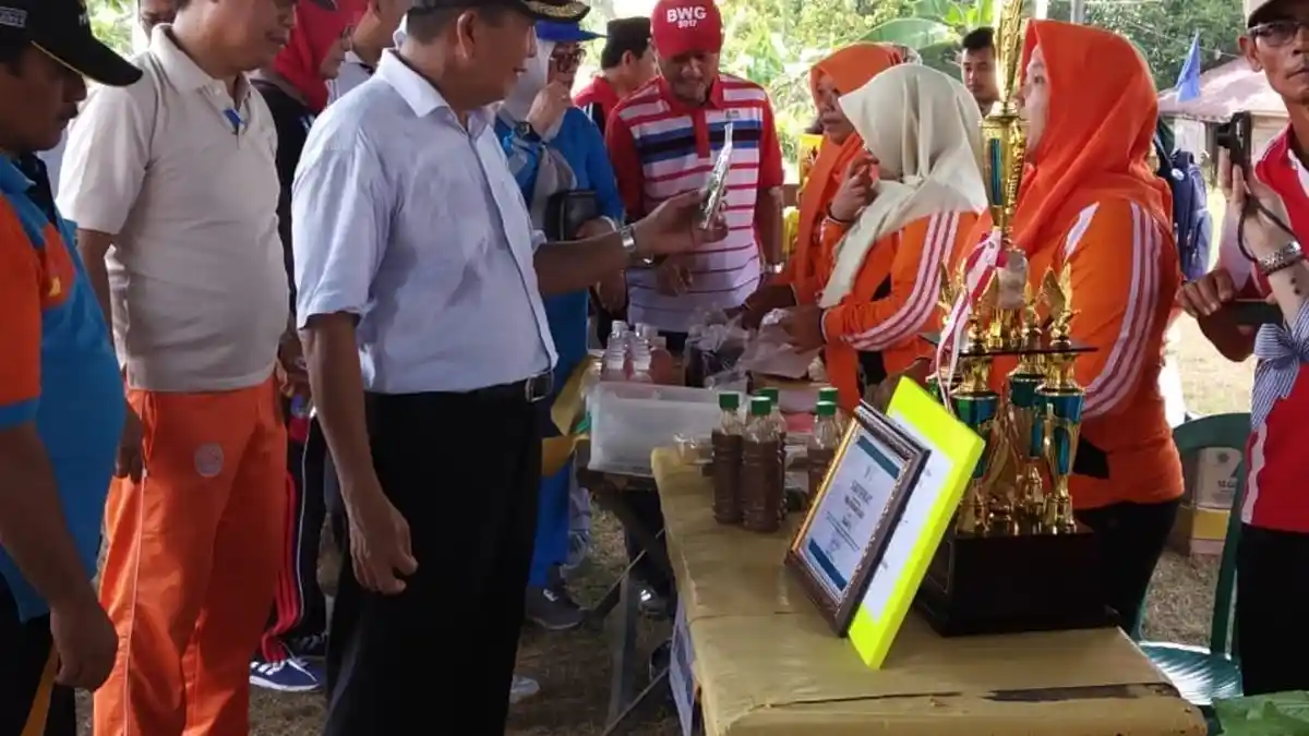 Ibnu Saleh Buka Bulan Bhakti Gotong Royong di Desa Dul