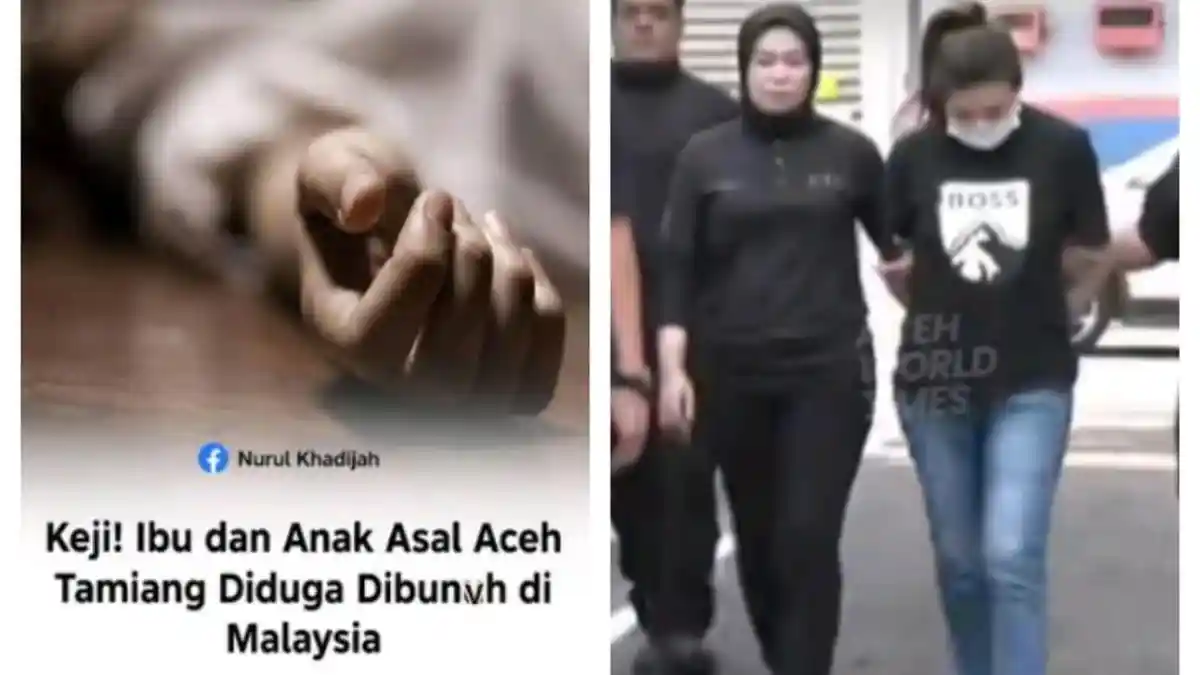 TRAGIS Pembunuhan TKW Muda Putri Hensy Aprilda Bersama Bayinya di Malaysia, Pelaku Perempuan