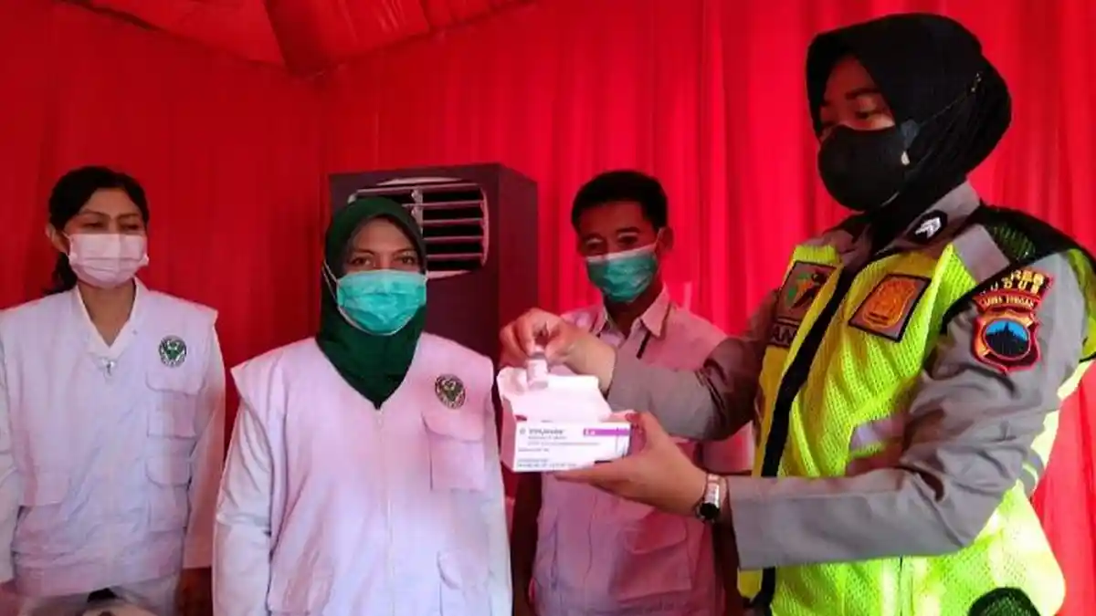 Tersedia 1.426 Dosis Vaksin di Dua Pos Pelayanan Mudik di Kudus, Dibuka Hingga Pukul 21.00 WIB