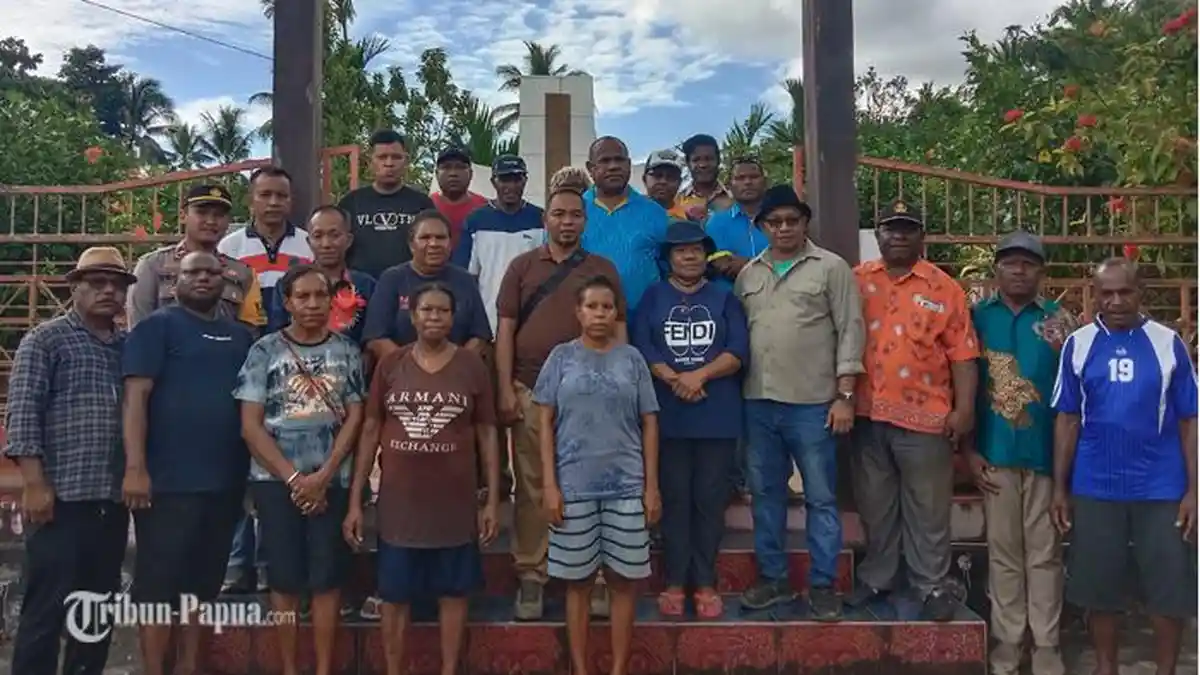 Isi Memorial Tugu Jepang, 'Lebih dari 6.400 Pasukan Mati' di Kampung Kause Nimboran