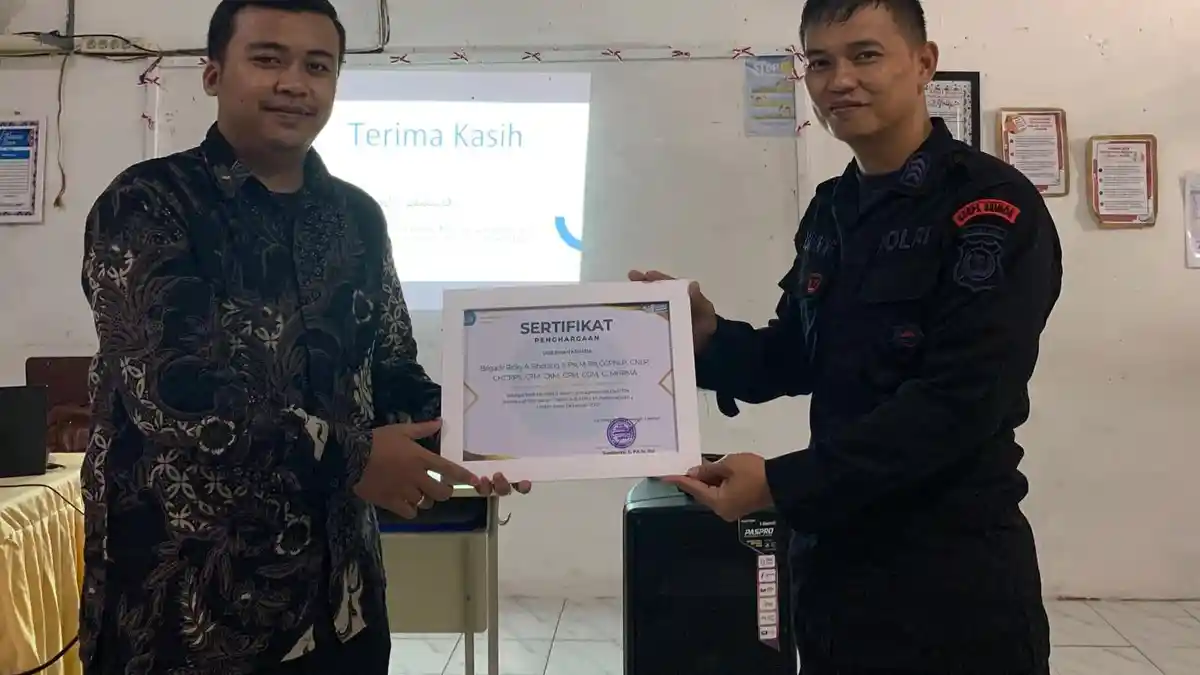 Brigadir Ricky Sihotang  Menginspirasi SMA Muhammadiyah Medan Siap Hadapi Tantangan Masa Depan
