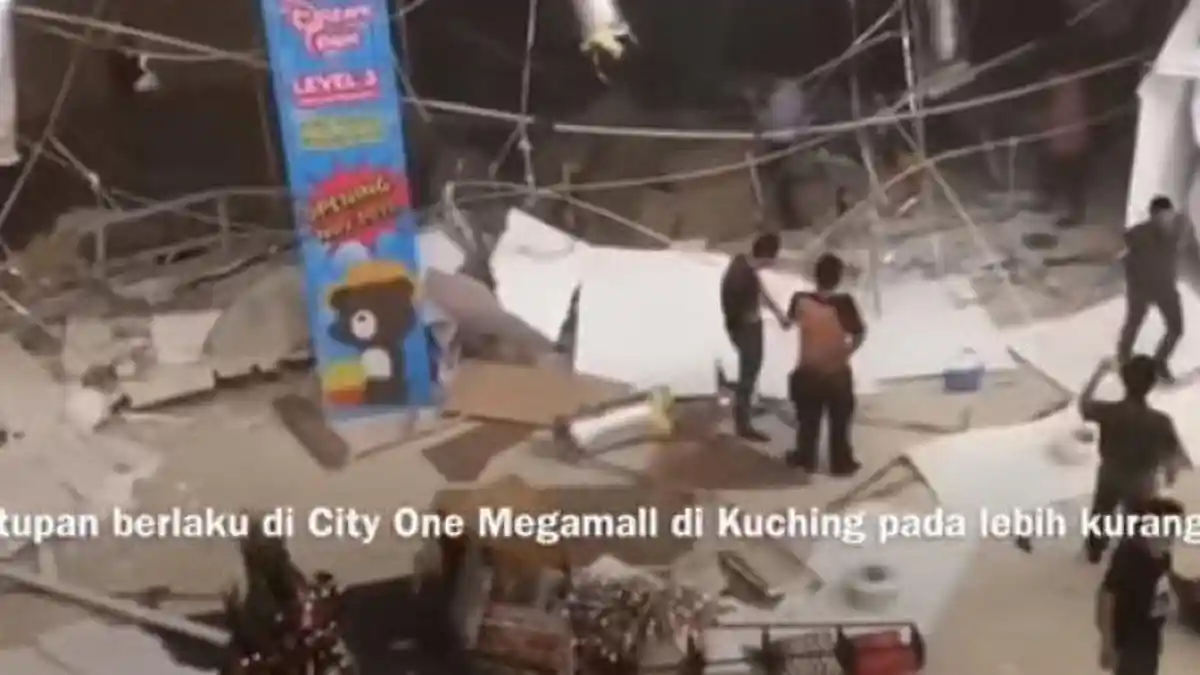 Ledakan di Sebuah Mal di Kuching Malaysia, Tiga Orang Tewas dan 26 Lainnya Terluka