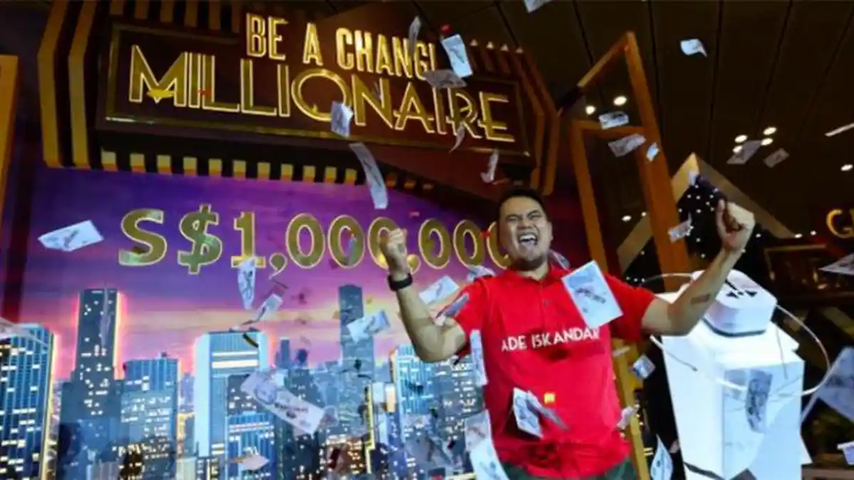 Turis Indonesia Menangkan 1 Juta Dollar Singapura dari Bandara Changi