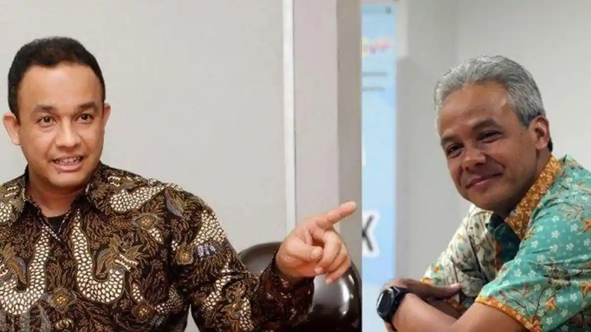 Nama Anies dan Ganjar Paling Sering Dibicarakan Publik, Saling Salip di Survei Pilpres