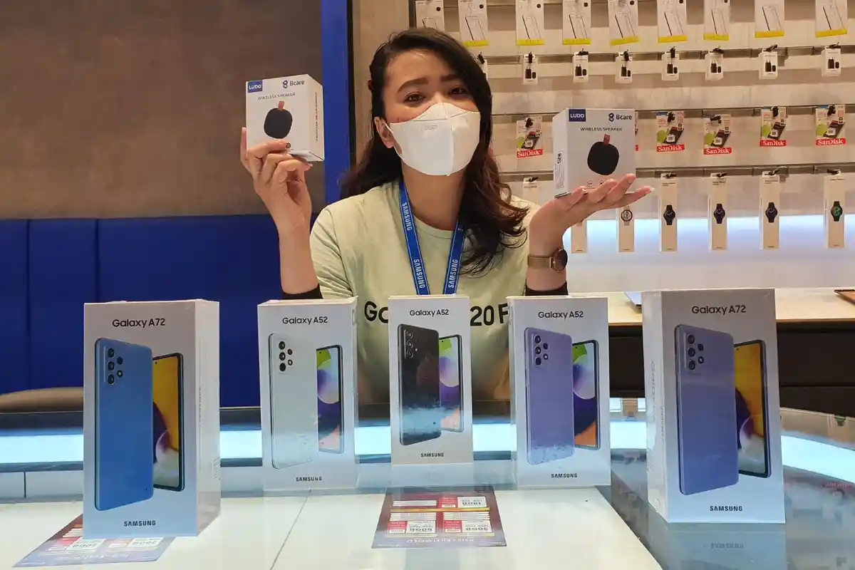 Beli Samsung Galaxy A52s 5G dan A72 Gratis Bluetooth Speaker, Cek Harga Terbaru