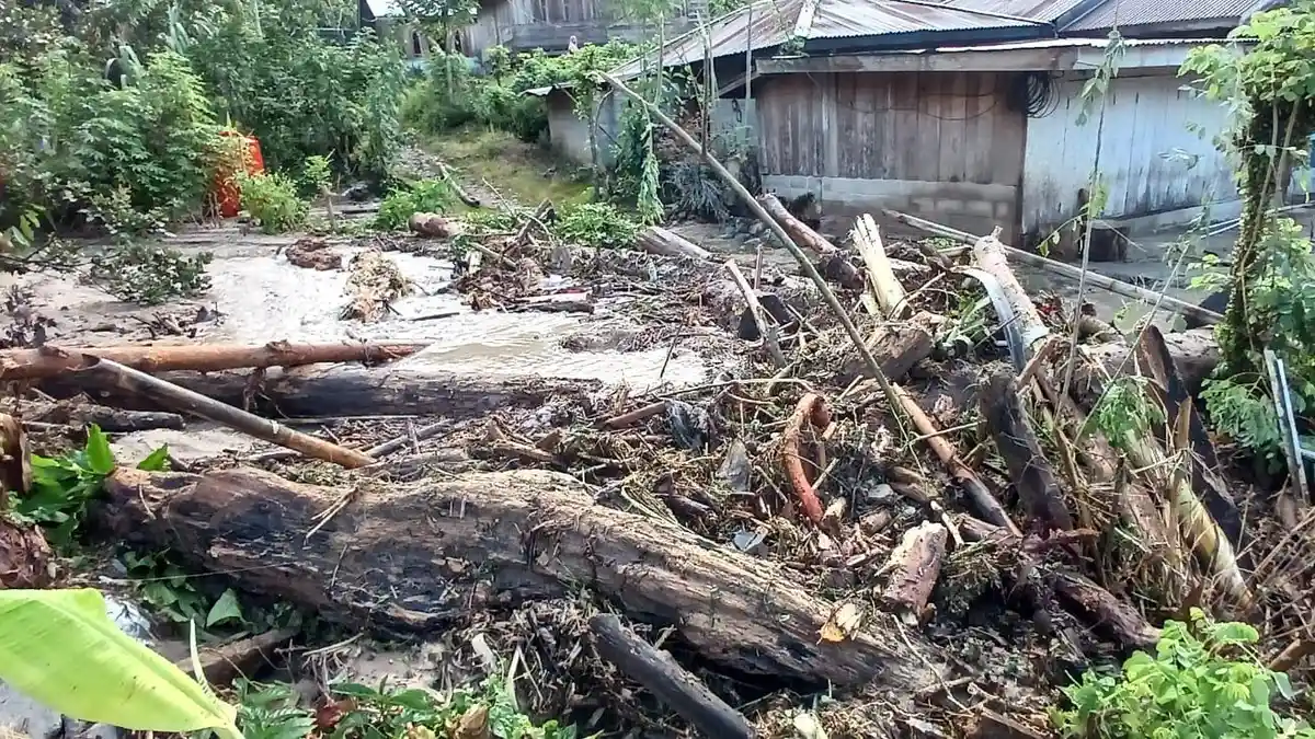 Banjir dan Longsor Hantam Desa Namo Sigi, Warga Terdampak, Alat Berat Dibutuhkan Segera