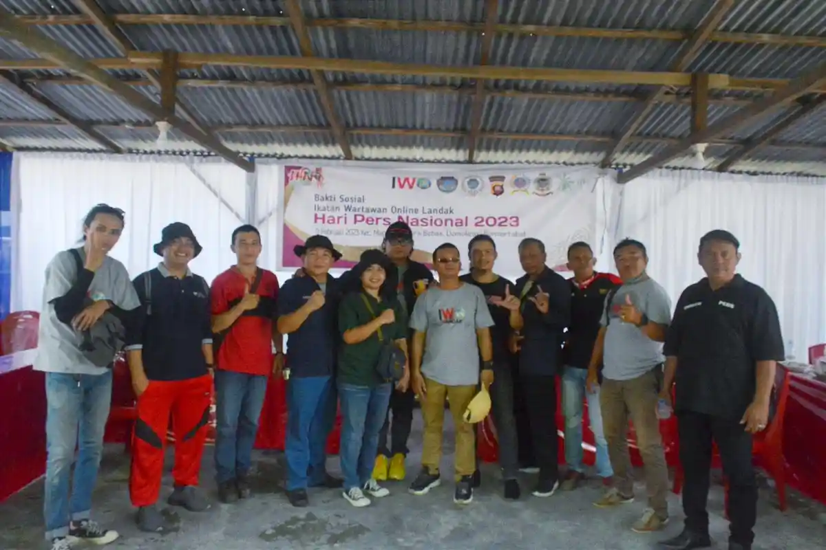 Hari Pers Nasional Ke-77, IWO Landak Soroti Kebebasan Pers