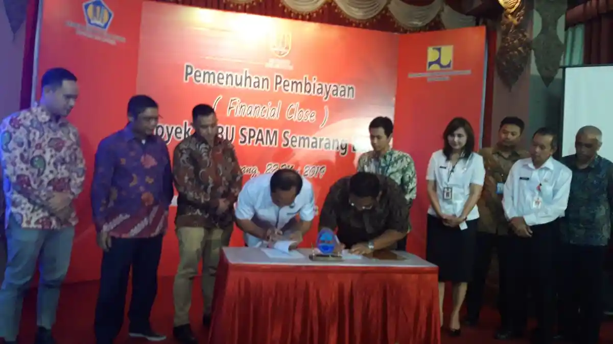 Pembangunan SPAM Semarang Barat Dipercepat, Besok Mulai Pengerjaan Fisik