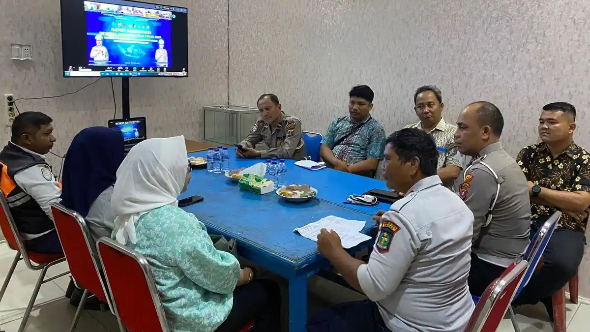Wujudkan Kamseltibcar, Polres Sibolga Gelar Rapat Revitalisasi Forum Lalu Lintas di Era Digital