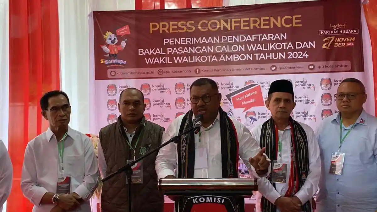 Telah Terdaftar di KPU, Ini Tekad Jantje Wenno tuk Kota Ambon
