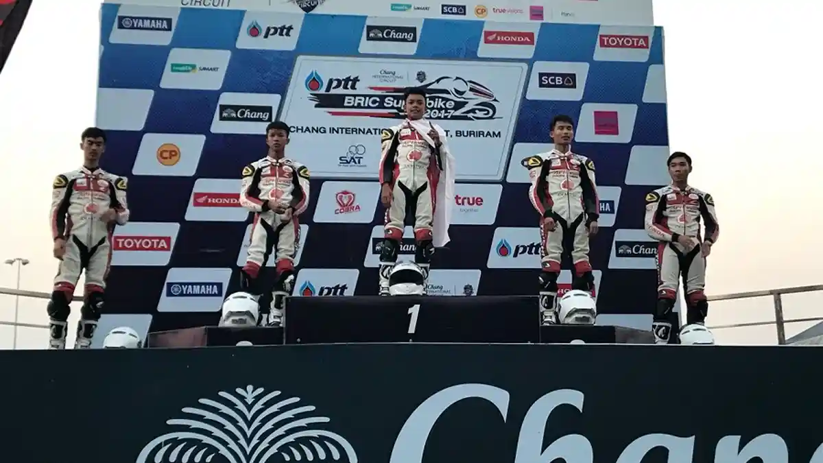 Adenanta Sabet Podium Pertama Thailand Talent Cup