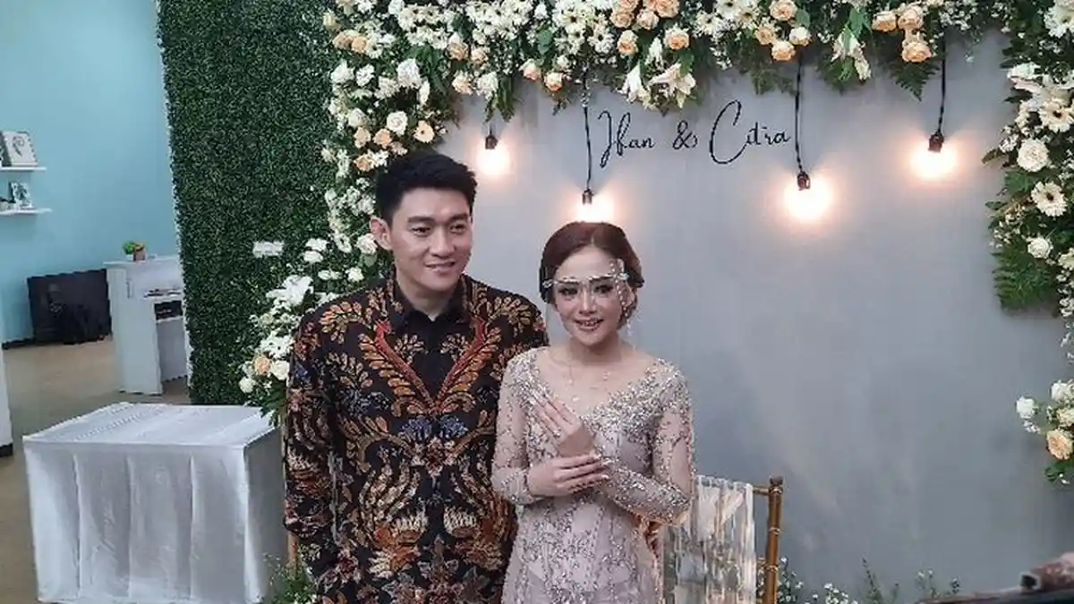 Resmi Menikah, Begini Perjalanan Cinta Ifan Seventeen dan Citra Monica, Ternyata Teman SMA
